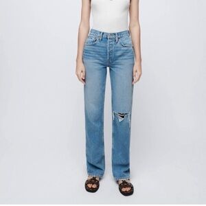 Re/done high rise loose jeans